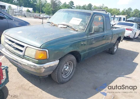 1996 Ford Ranger Super Cab из США, поврежденный, VIN 1FTCR14U9TTA19168